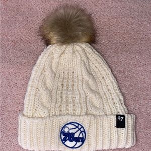 Never Worn 76ers Snow Hat